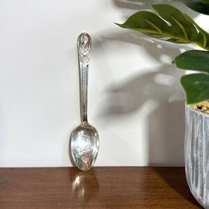 Vintage John F Kennedy Silver Plate Spoon Friendship Space WM Rogers